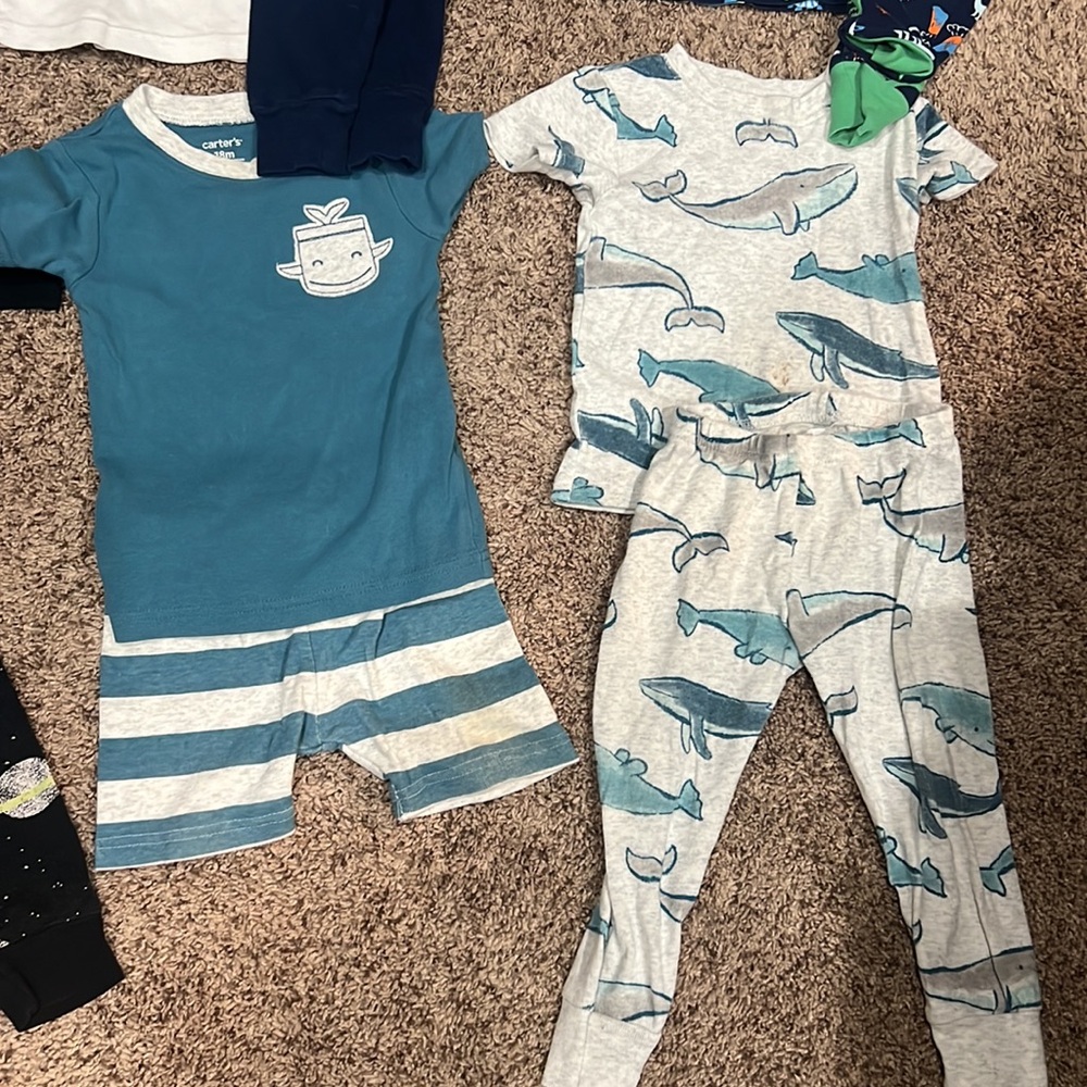 18 month boy pajama lot - Picture 3 of 10